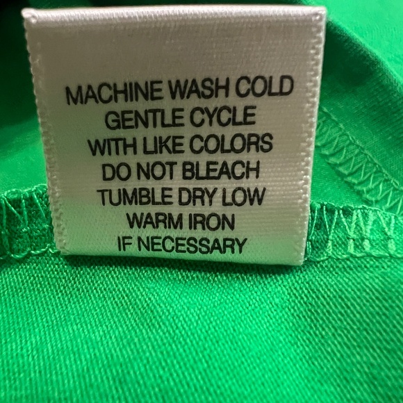 NWT Leo & Nicole Woman Kelly Green Short Sleeve T-Shirt Cotton Blend Size 3X - Picture 4 of 9